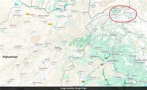 Map Of Afghanistan India Border