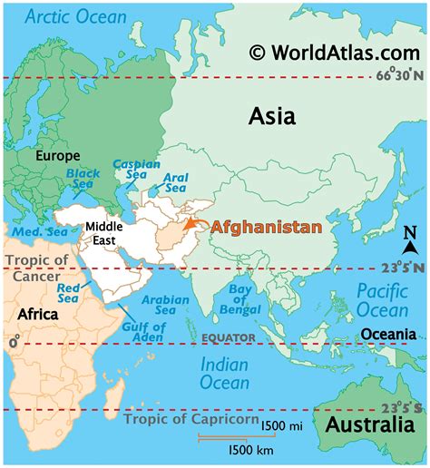 Map Of Afghanistan To Australia