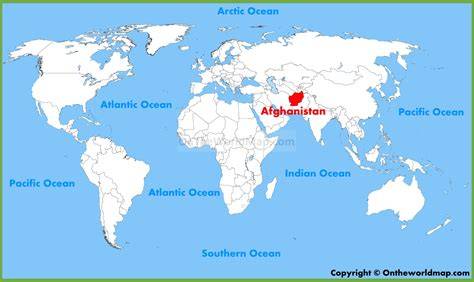 Map Of Afghanistan World Map