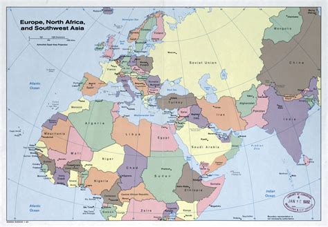 Map Of Africa Asia And Europe