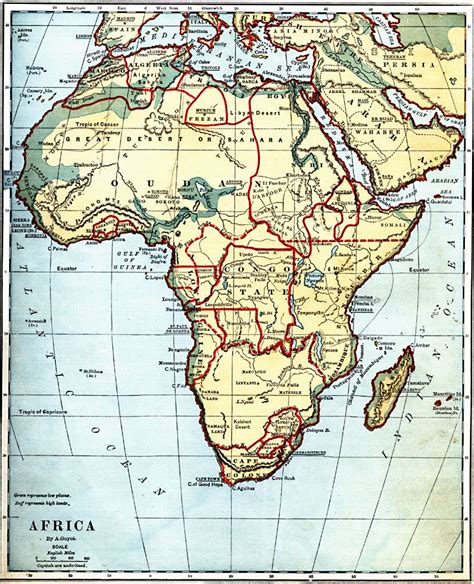 Map Of Africa Before Berlin Conference
