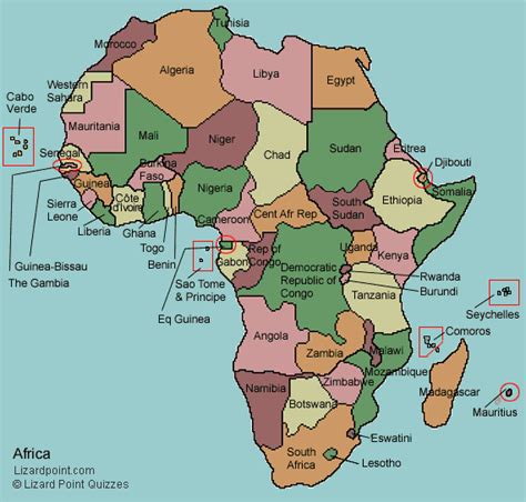 Map Of Africa Quiz Seterra
