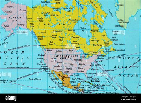 Map Of Alaska And Canada And Usa