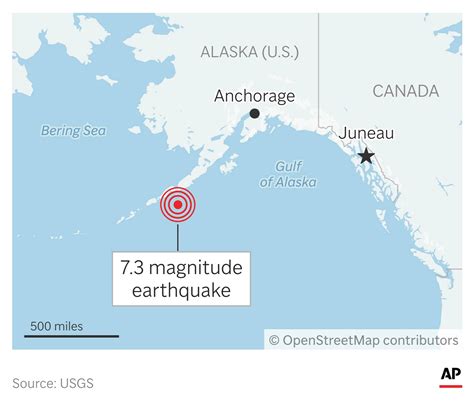Map Of Alaska Earthquake Today