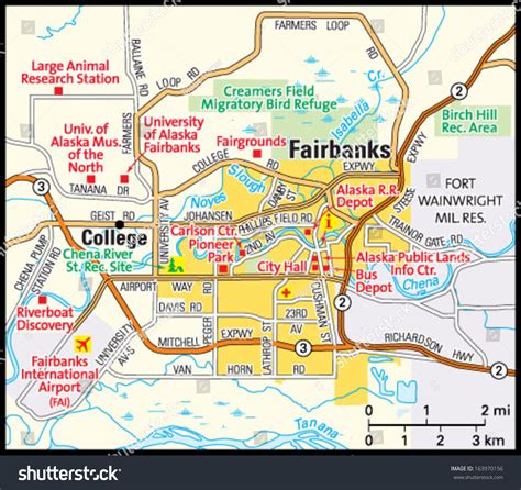 Map Of Alaska Fairbanks