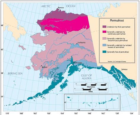Map Of Alaska Permafrost