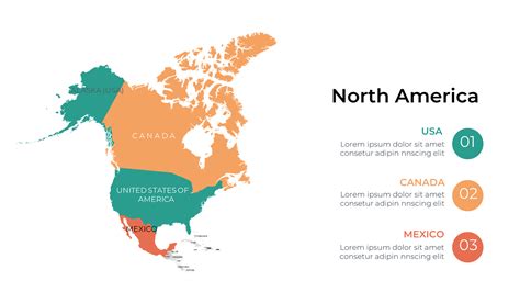 Map Of America Editable