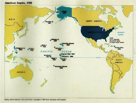 Map Of America Empire