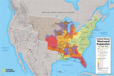 Map Of America Expansion