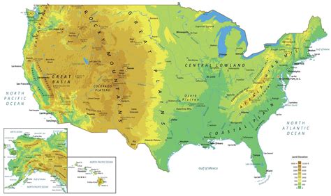 Map Of America Geography