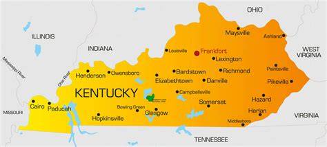 Map Of America Kentucky