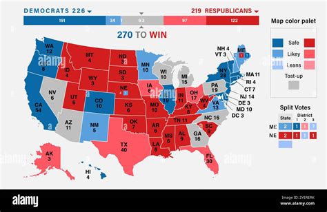 Map Of America Voting Results 2024