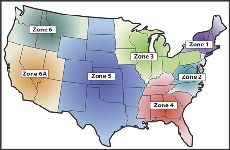 Map Of America Zones