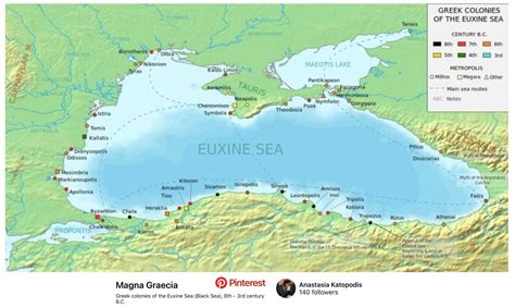 Map Of Ancient Greece Black Sea