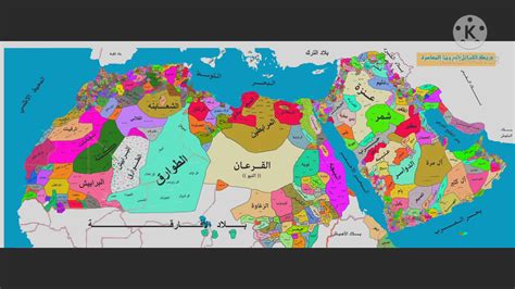 Map Of Arab Ethnicity