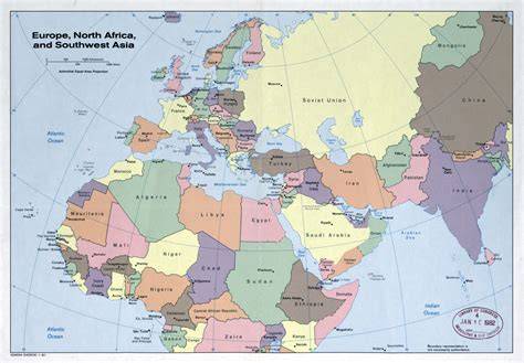Map Of Asia Europe And Africa