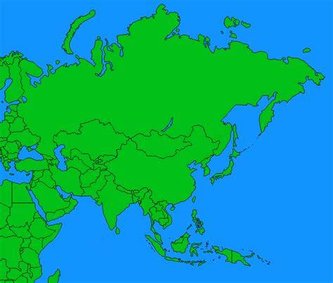 Map Of Asia For Mappers