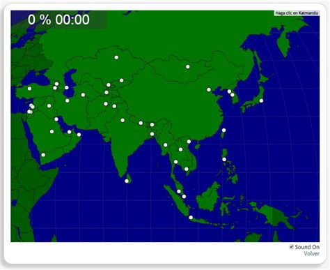 Map Of Asia Seterra