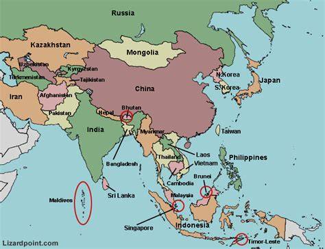 Map Of Asia Test