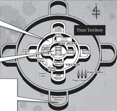 Map Of Attack On Titan City