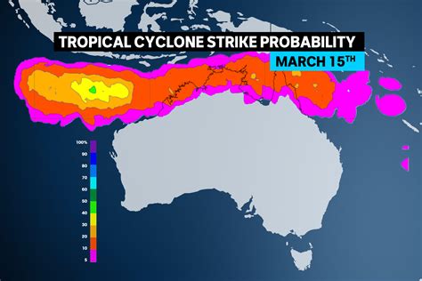 Map Of Australia Cyclone