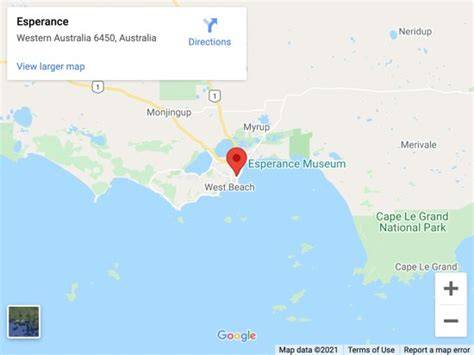 Map Of Australia Esperance