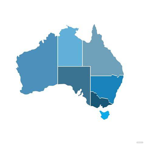 Map Of Australia Graphic