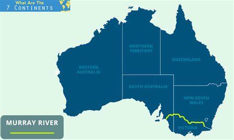 Map Of Australia Murray River