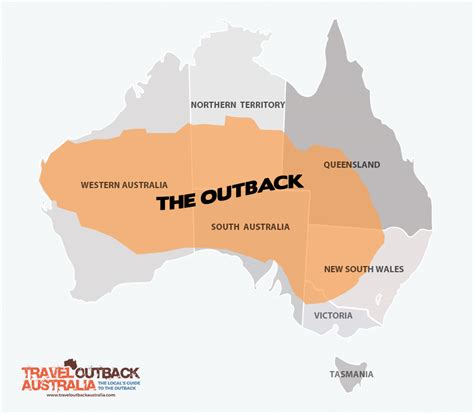 Map Of Australia Outback