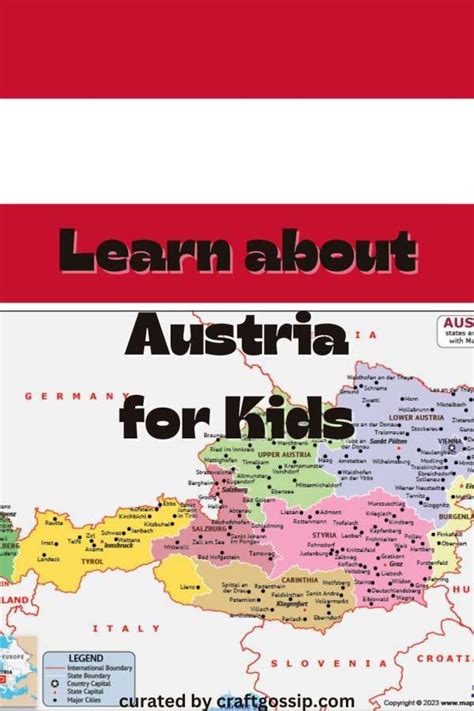 Map Of Austria For Kids