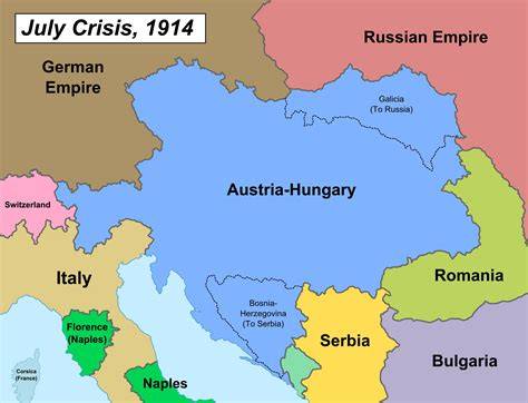 Map Of Austria Hungary 1914