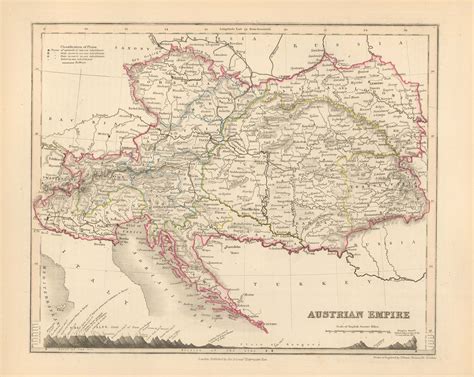 Map Of Austria In 1850