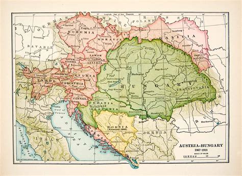 Map Of Austria In 1930