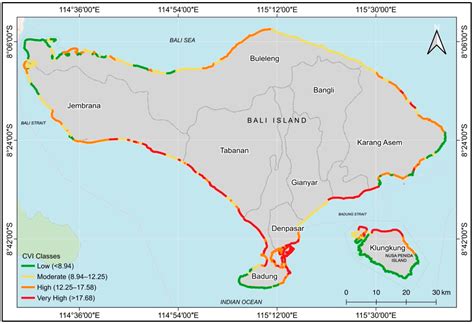 Map Of Bali Bombing