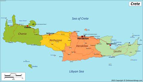 Map Of Bali Crete