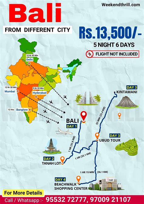 Map Of Bali India