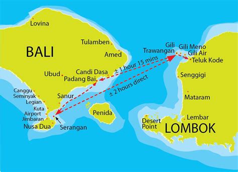 Map Of Bali Lombok