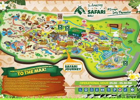 Map Of Bali Safari