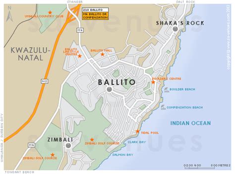 Map Of Ballito