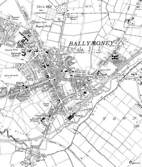 Map Of Ballymoney