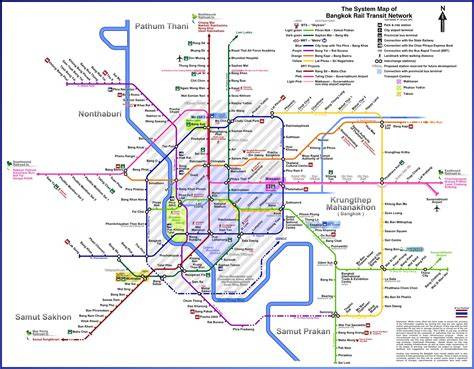 Map Of Bangkok Underground