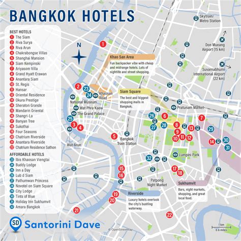 Map Of Bangkok With Neighborhoods