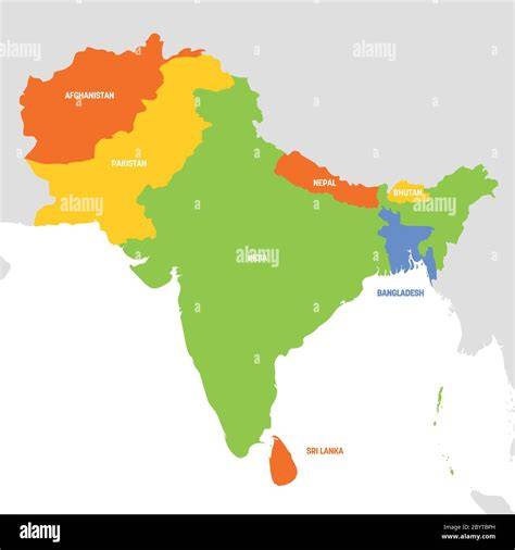 Map Of Bangladesh And Pakistan
