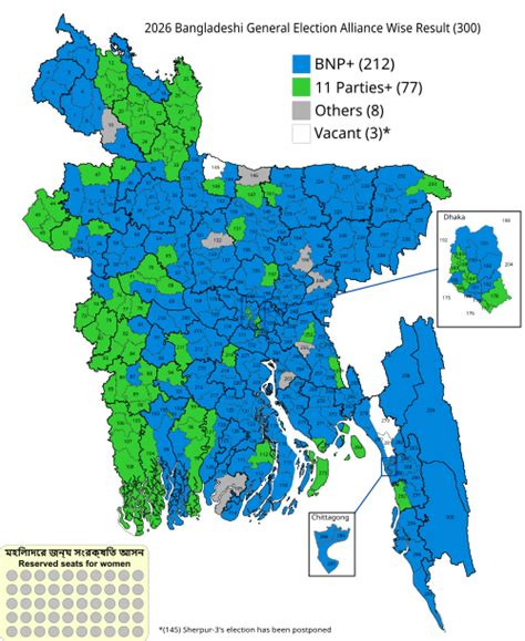 Map Of Bangladesh Election