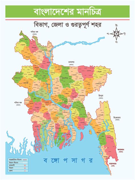 Map Of Bangladesh High Resolution