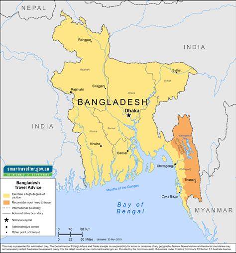 Map Of Bangladesh Number Location
