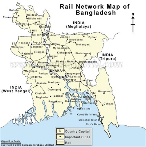 Map Of Bangladesh Railway Station