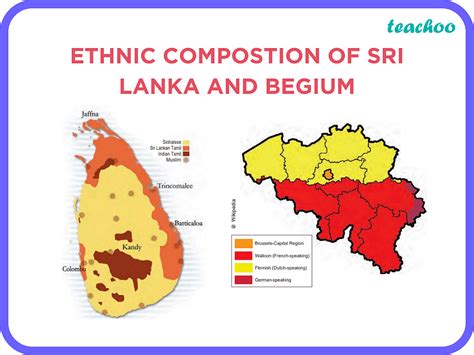 Map Of Belgium And Sri Lanka