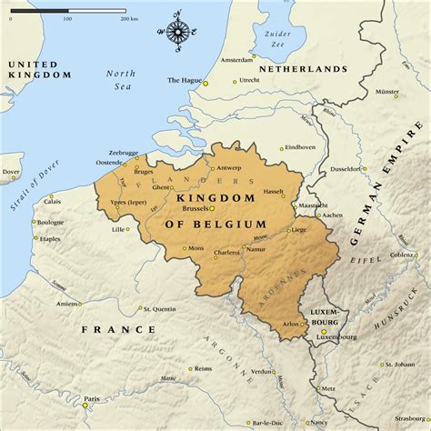 Map Of Belgium Before Ww1