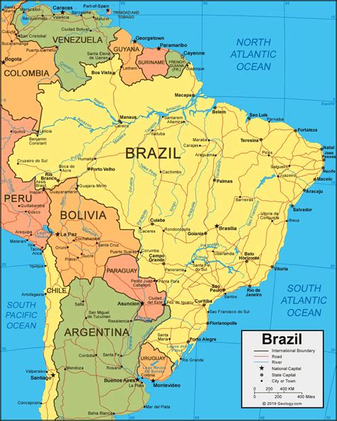 Map Of Brazil